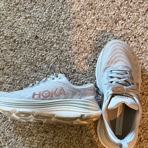 Hoka Gaviota Light Gray Athletic Shoes